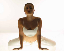 Woman doing a Butterfly squat